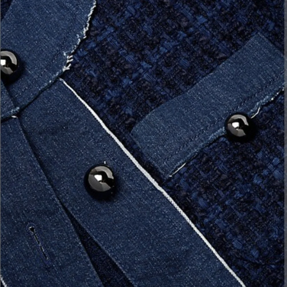 Kate Spade Tweed Denim Suit